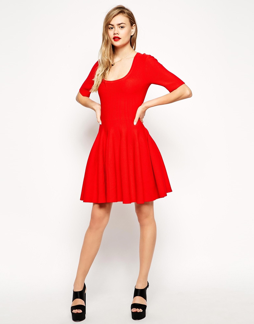 Petite robe rouge