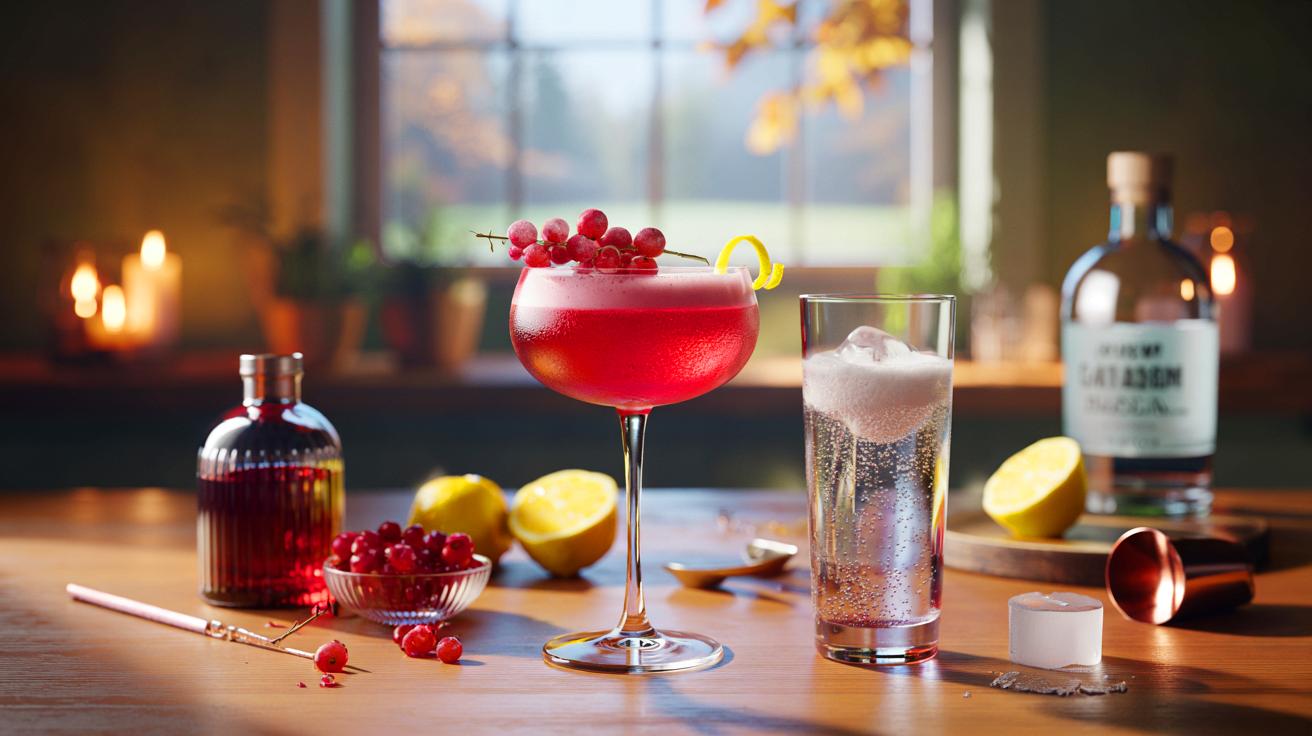 Ce cocktail réchauffe l'apéro avec un sirop maison et une version sans ...